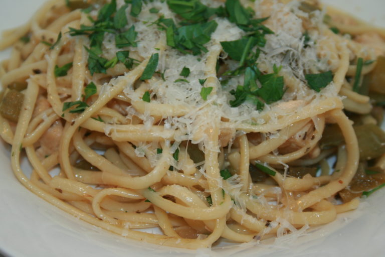 Fettuccine Toss - Simply old thyme recipes